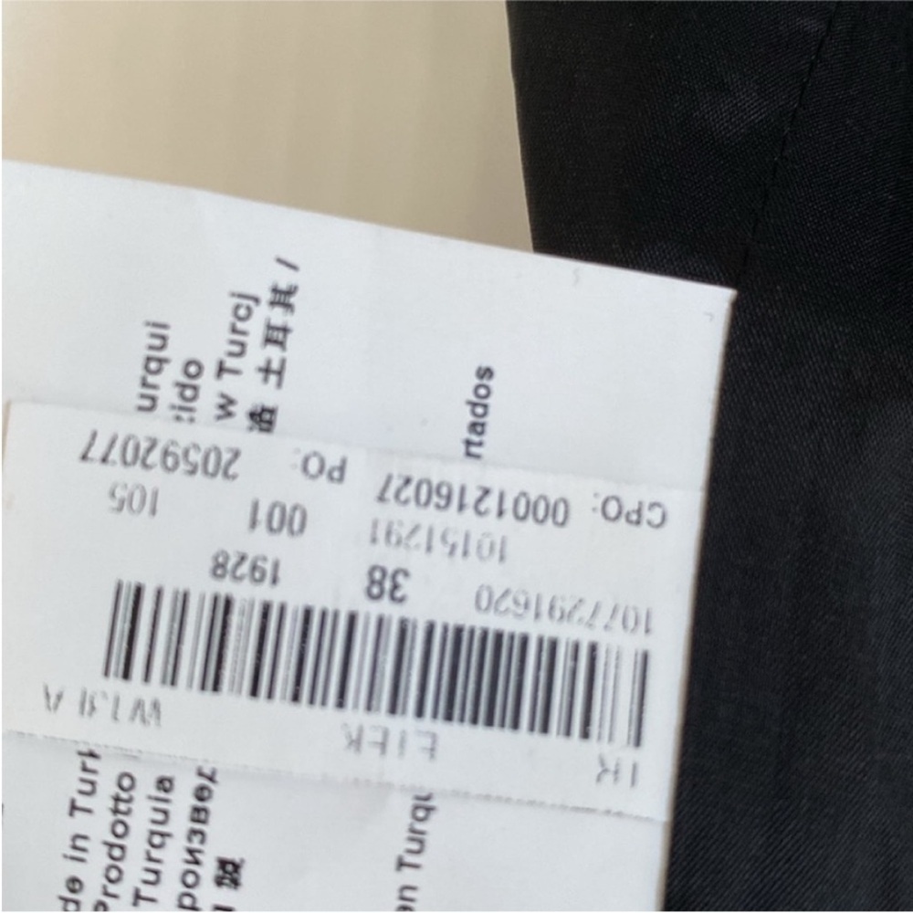 Hugo Boss Virona Pencil Skirt Black basic business office classic size 6 - Picture 12 of 15